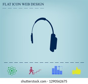 headphone icon vector