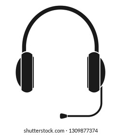 headphone icon vector