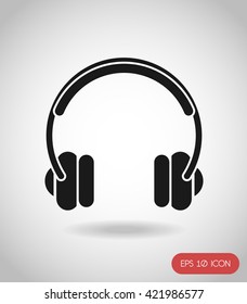 Headphone Icon / Headphone Icon Vector