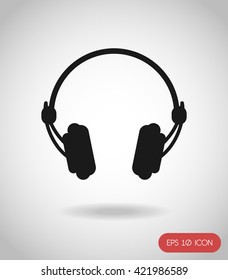 Headphone Icon / Headphone Icon Vector