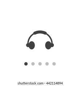 Headphone Icon Vector