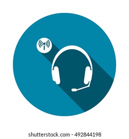 Headphone Icon Vector