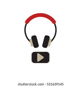 Headphone Icon Vector