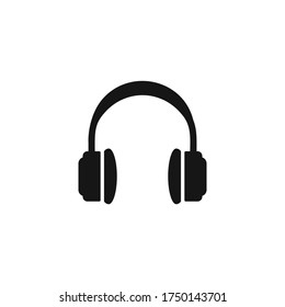 Headphone icon vector design template