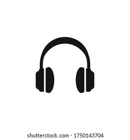 Headphone icon vector design template