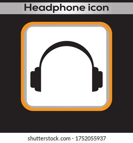 Icono de auriculares. diseños gráficos vectoriales