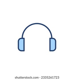 Headphone icon vector. Headvector sign and symbol
