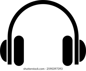 Headphone Icon Vector in High Resolution