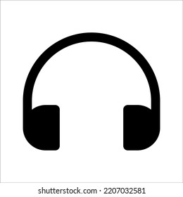 Headphone Icon Vector Illustration Design