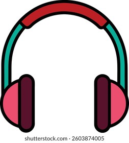 headphone icon vector illustration design