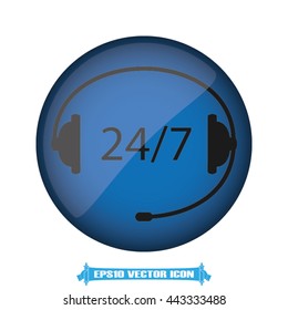 headphone icon vector illustration EPS 10