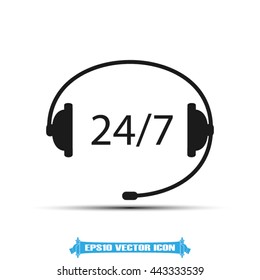 headphone icon vector illustration EPS 10