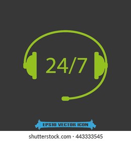 headphone icon vector illustration EPS 10