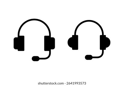 Headphone icon vector illustration. Headphone sign and symbol
