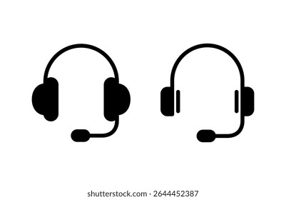 Headphone icon vector illustration. Headphone sign and symbol