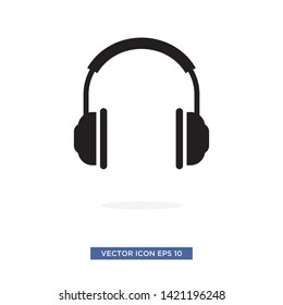 headphone icon vector illustration template