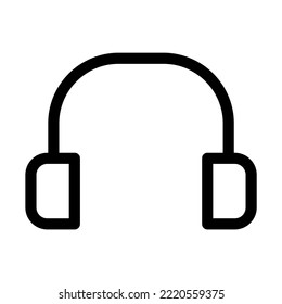Headphone icon vector image. Can also be used for web apps, mobile apps and print media.