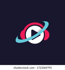 Headphone icon vector, listening to music concept, audio jack sign Isolated. Trendy Flat style for graphic design, logo, Web site, social media, UI, mobile app, EPS10