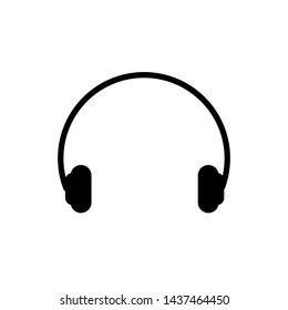 headphone icon vector logo template