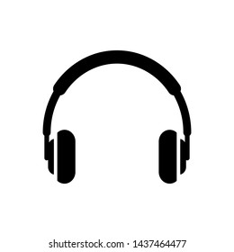 headphone icon vector logo template