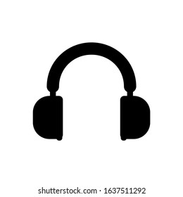 headphone icon vector. perfect accessory  vector - symbol. beautiful headphone sign -  element. web design and mobile design. premium quality element-vector.