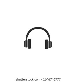 headphone Icon vector sign isolated for graphic and web design. headphone symbol template color editable on white background.