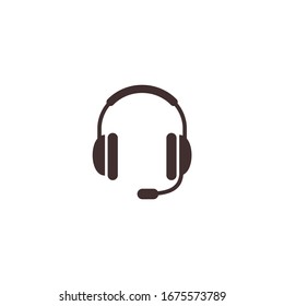 headphone Icon vector sign isolated for graphic and web design. headphone symbol template color editable on white background.