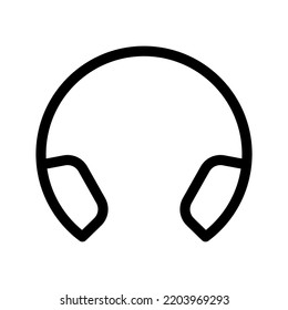 Headphone Icon Vector Symbol Design Illustration