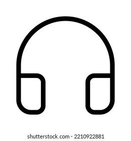 Headphone Icon Vector Symbol Design Illustration
