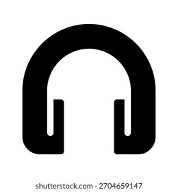 Headphone Icon Vector Symbol Design Illustration
