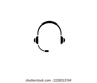 Headphone icon vector. symbol for web site Computer and mobile vector.
