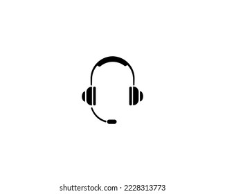 Headphone icon vector. symbol for web site Computer and mobile vector.
