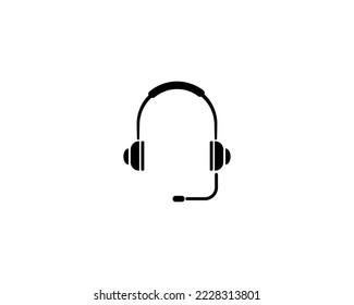 Headphone icon vector. symbol for web site Computer and mobile vector.
