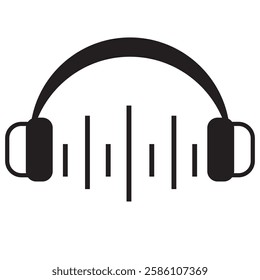 
Headphone icon vector for web and mobile app. headphone sign and symbol 