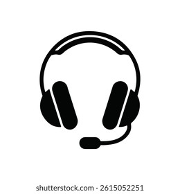 Headphone icon vector for web and mobile app. headphone sign and symbol