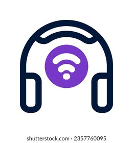 headphone icon. vector icon for your website, mobile, presentation, and logo design.