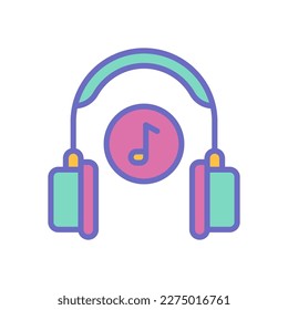 headphone icon for your website design, logo, app, UI.