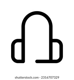 icono de auriculares para tu diseño de sitio web, logotipo, aplicación, interfaz de usuario.