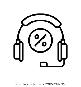 Kopfhörersymbol für Ihre Website, Ihr Handy, Ihre Präsentation und Ihr Logo-Design.