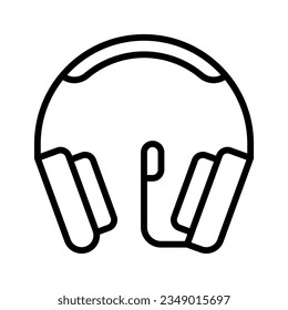 headphone icon for your website, mobile, presentation, and logo design.