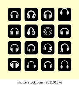headphone icons