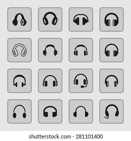 headphone icons