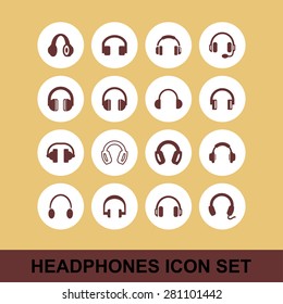headphone icons