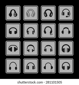 headphone icons