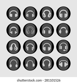 headphone icons