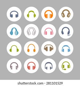 headphone icons