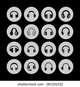 headphone icons