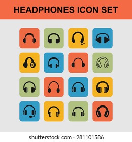 headphone icons