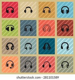 headphone icons