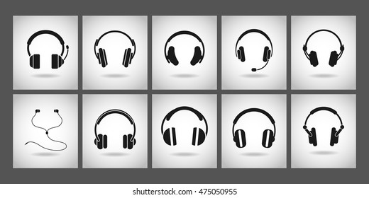 headphone icons